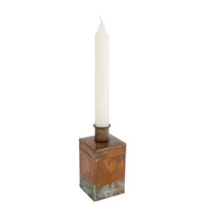 Kandelaar oud messing metaal